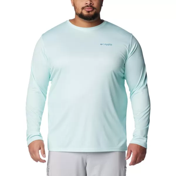 Columbia Men's PFG Terminal Tackle Fish Flag Long Sleeve Fishing Shirt