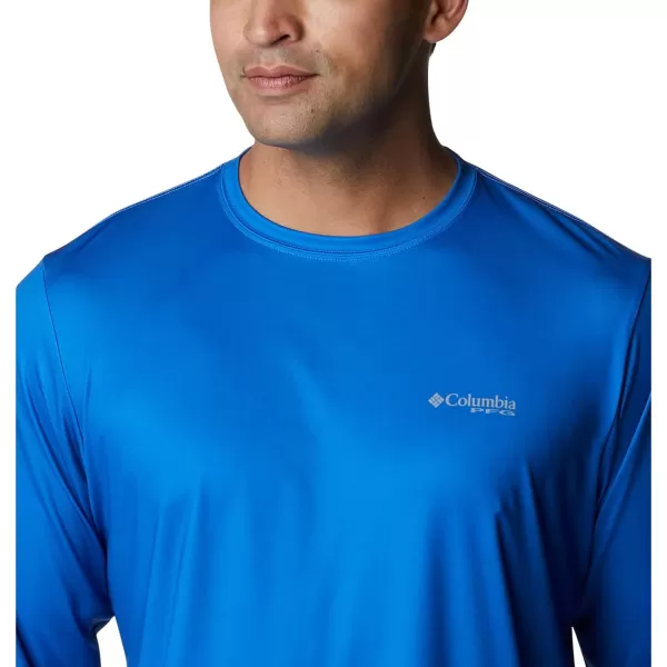 Columbia Men's PFG Terminal Tackle Fish Flag Long Sleeve Fishing Shirt