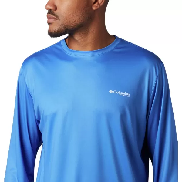 Columbia Men's PFG Terminal Tackle Fish Flag Long Sleeve Fishing Shirt