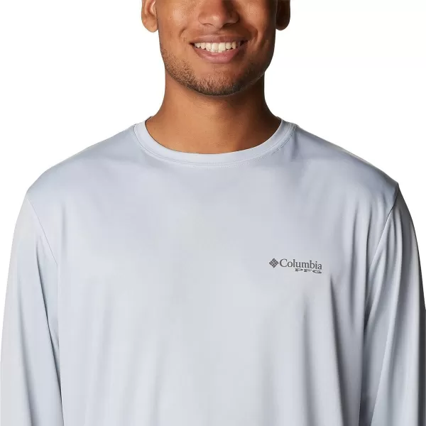 Columbia Men's PFG Terminal Tackle Fish Flag Long Sleeve Fishing Shirt