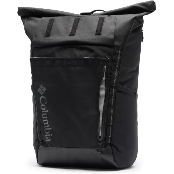 Columbia Unisex Convey II 27L Rolltop Backpack, Black, One Size