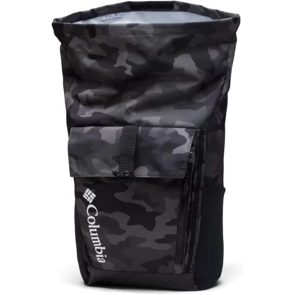 Columbia Unisex Convey II 27L Rolltop Backpack, Black, One Size