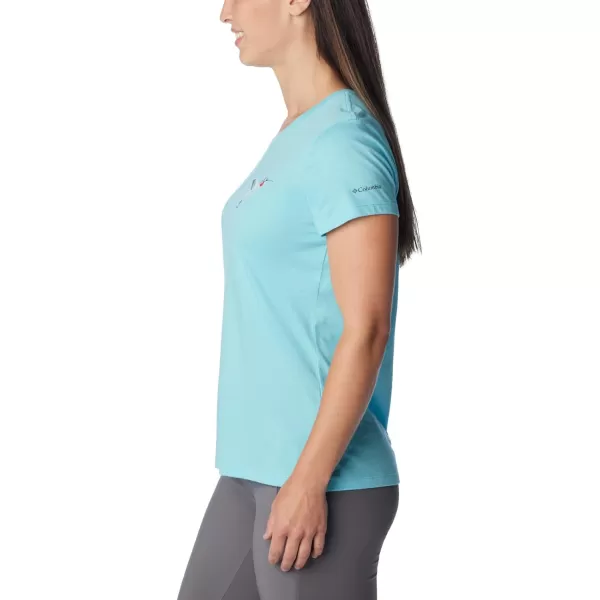 Columbia Women's Daisy Days Short Sleeve Graphic Tee