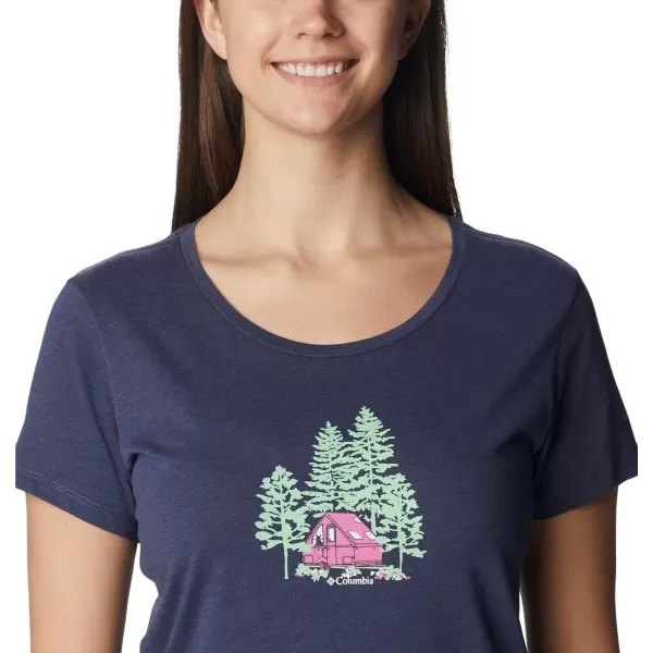 Columbia Women's Daisy Days Short Sleeve Graphic Tee