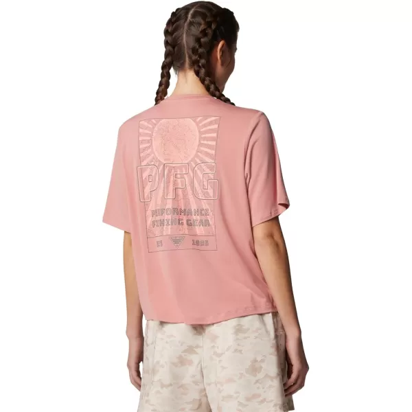 Columbia Women's Standard PFG Uncharted Tech Tee Short Sleeve