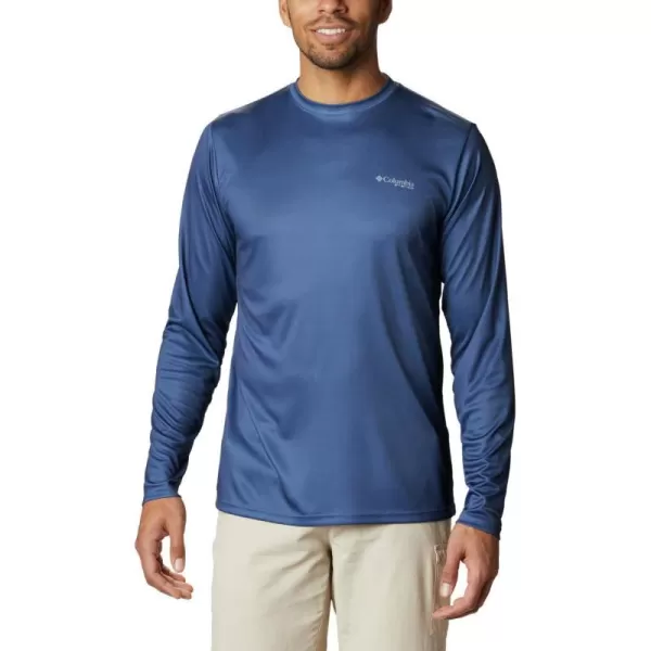 Columbia Men's PFG Terminal Tackle Fish Flag Long Sleeve Fishing Shirt