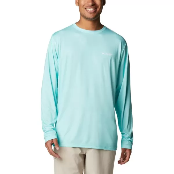 Columbia Men's PFG Terminal Tackle Fish Flag Long Sleeve Fishing Shirt