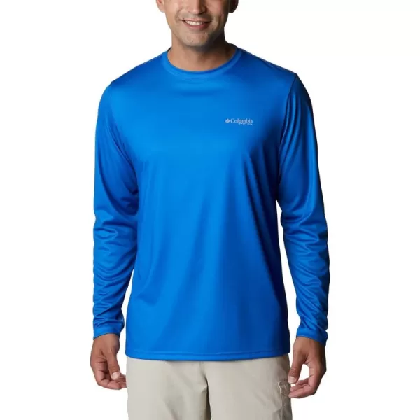 Columbia Men's PFG Terminal Tackle Fish Flag Long Sleeve Fishing Shirt