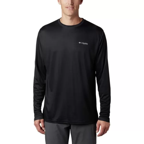 Columbia Men's PFG Terminal Tackle Fish Flag Long Sleeve Fishing Shirt