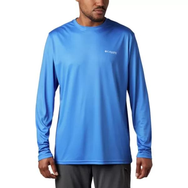 Columbia Men's PFG Terminal Tackle Fish Flag Long Sleeve Fishing Shirt