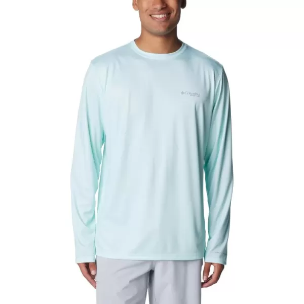 Columbia Men's PFG Terminal Tackle Fish Flag Long Sleeve Fishing Shirt