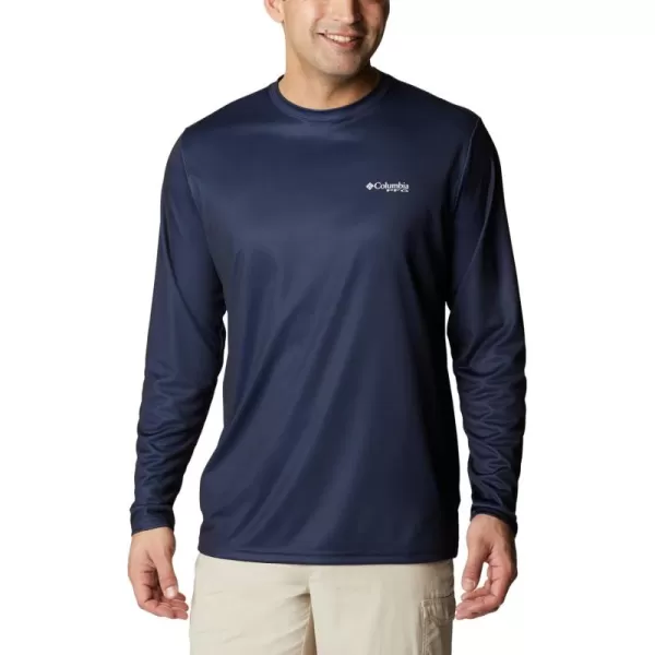 Columbia Men's PFG Terminal Tackle Fish Flag Long Sleeve Fishing Shirt