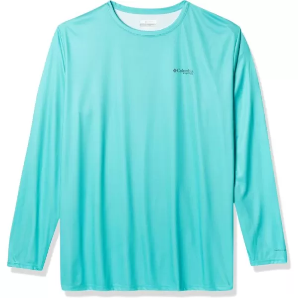Columbia Men's PFG Terminal Tackle Fish Flag Long Sleeve Fishing Shirt
