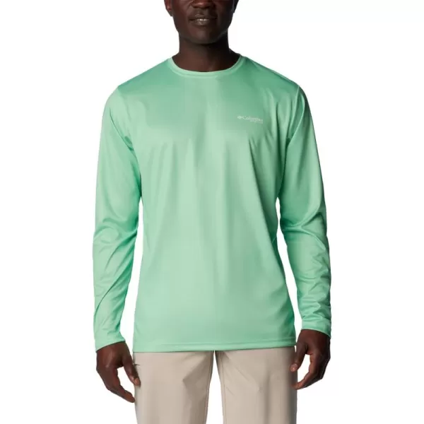 Columbia Men's PFG Terminal Tackle Fish Flag Long Sleeve Fishing Shirt