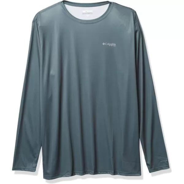 Columbia Men's PFG Terminal Tackle Fish Flag Long Sleeve Fishing Shirt