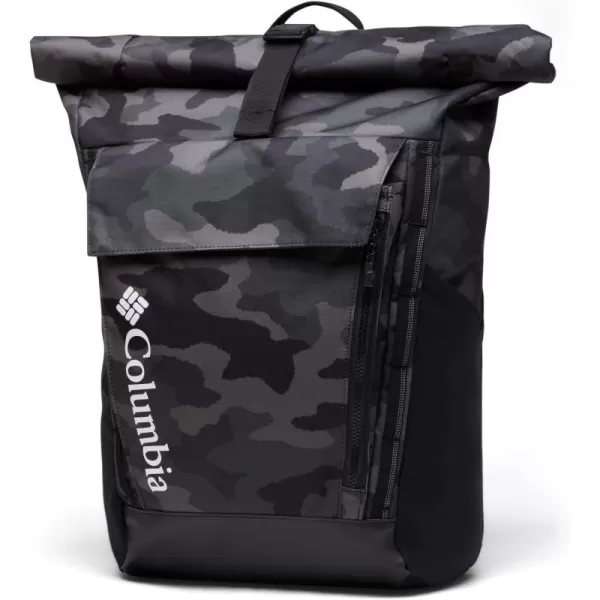 Columbia Unisex Convey II 27L Rolltop Backpack, Black, One Size