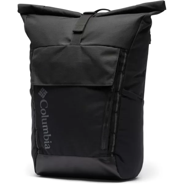 Columbia Unisex Convey II 27L Rolltop Backpack, Black, One Size