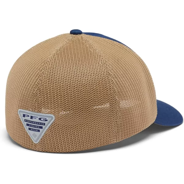 Columbia Men's PFG Fish Flag Mesh Ball Cap-High