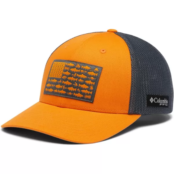 Columbia Men's PFG Fish Flag Mesh Ball Cap-High