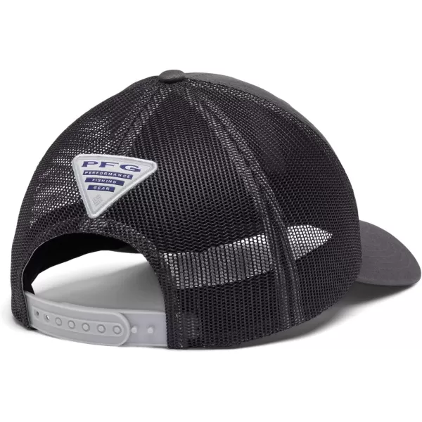 Columbia Men's PFG Fish Flag Mesh Ball Cap-High