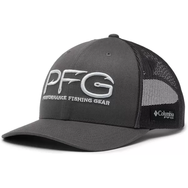 Columbia Men's PFG Fish Flag Mesh Ball Cap-High