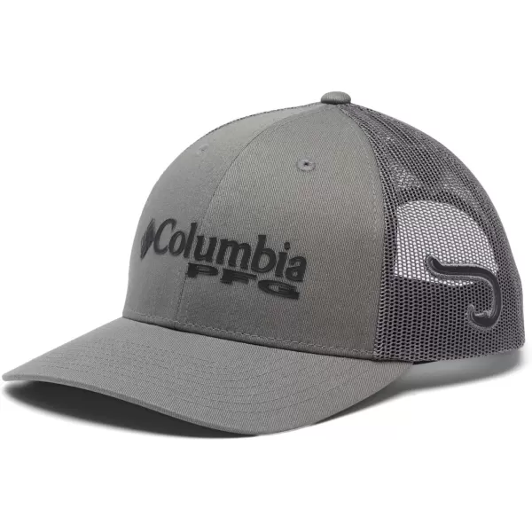 Columbia Men's PFG Fish Flag Mesh Ball Cap-High