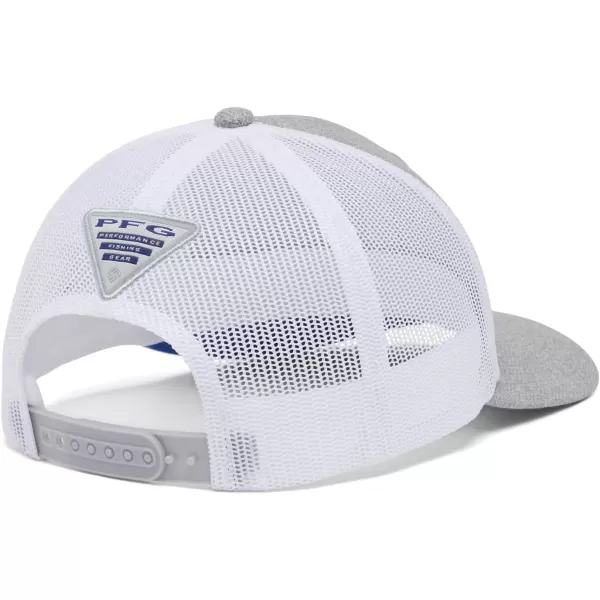 Columbia Men's PFG Fish Flag Mesh Ball Cap-High