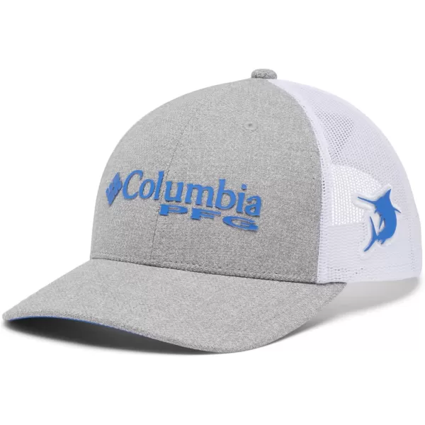 Columbia Men's PFG Fish Flag Mesh Ball Cap-High