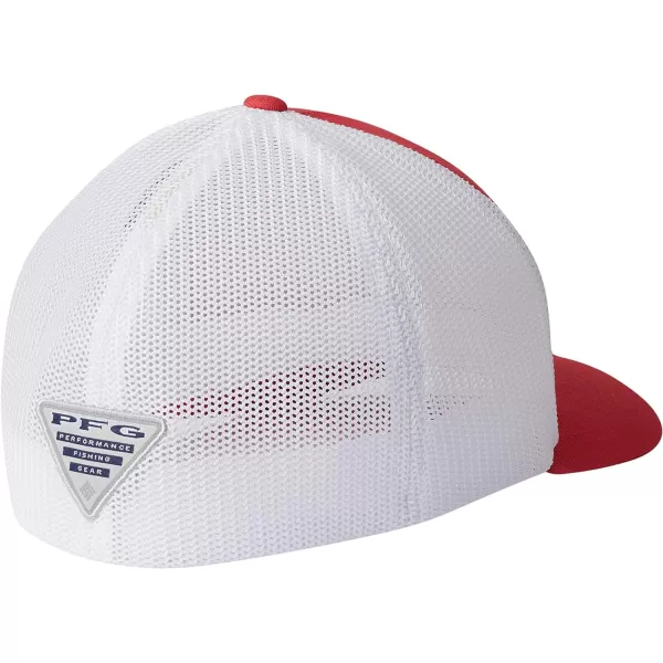 Columbia Men's PFG Fish Flag Mesh Ball Cap-High