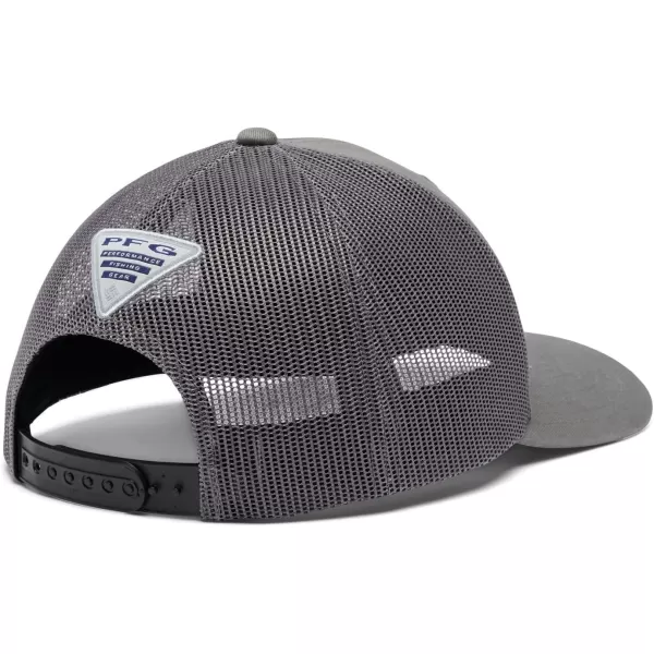 Columbia Men's PFG Fish Flag Mesh Ball Cap-High
