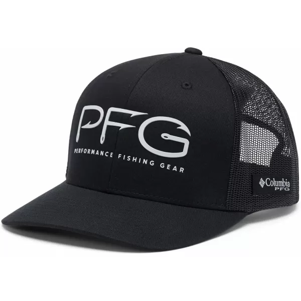 Columbia Men's PFG Fish Flag Mesh Ball Cap-High