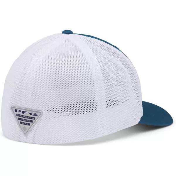 Columbia Men's PFG Fish Flag Mesh Ball Cap-High