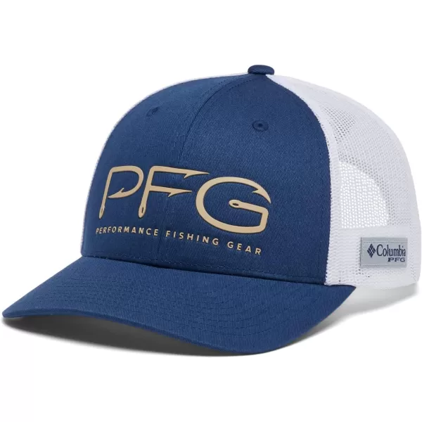Columbia Men's PFG Fish Flag Mesh Ball Cap-High