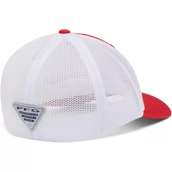 Columbia Men's PFG Fish Flag Mesh Ball Cap-High