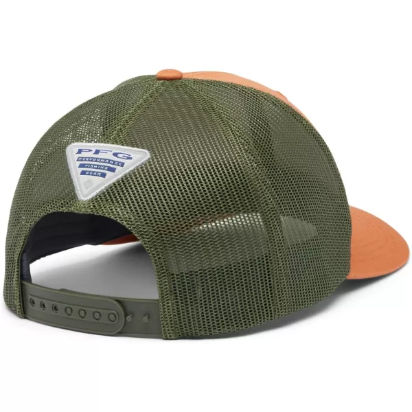 Columbia Men's PFG Fish Flag Mesh Ball Cap-High