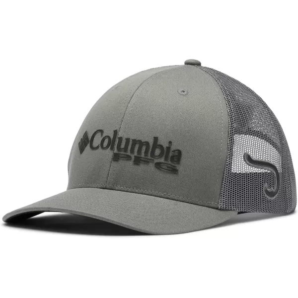 Columbia Men's PFG Fish Flag Mesh Ball Cap-High