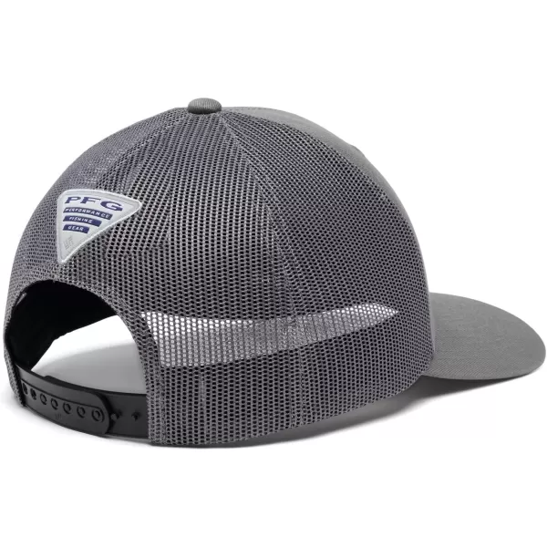 Columbia Men's PFG Fish Flag Mesh Ball Cap-High
