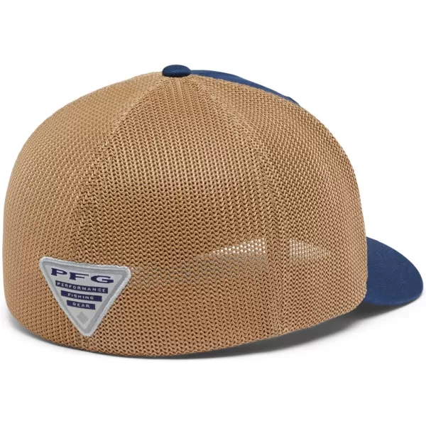 Columbia Men's PFG Fish Flag Mesh Ball Cap-High