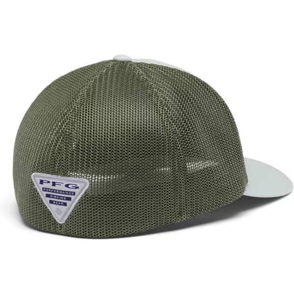 Columbia Men's PFG Fish Flag Mesh Ball Cap-High