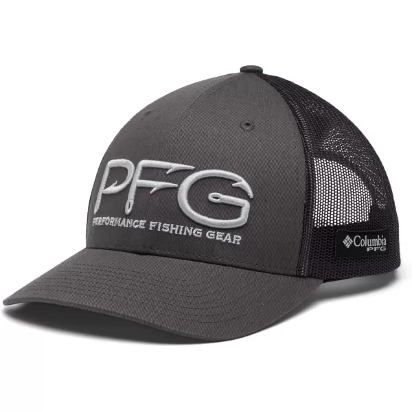 Columbia Men's PFG Fish Flag Mesh Ball Cap-High