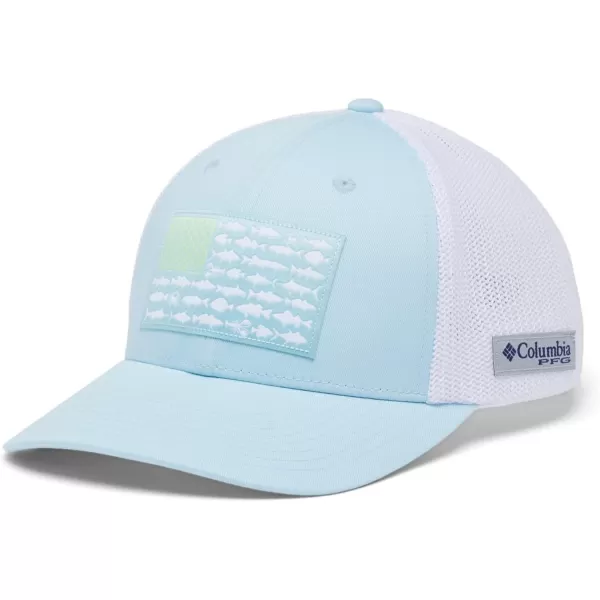 Columbia Men's PFG Fish Flag Mesh Ball Cap-High