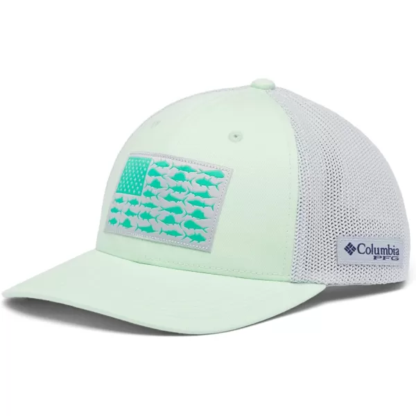 Columbia Men's PFG Fish Flag Mesh Ball Cap-High