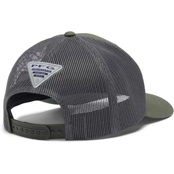 Columbia Men's PFG Fish Flag Mesh Ball Cap-High