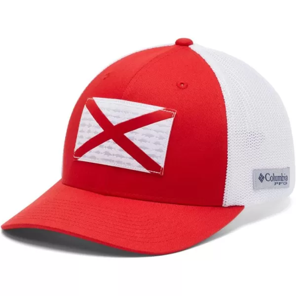 Columbia Men's PFG Fish Flag Mesh Ball Cap-High