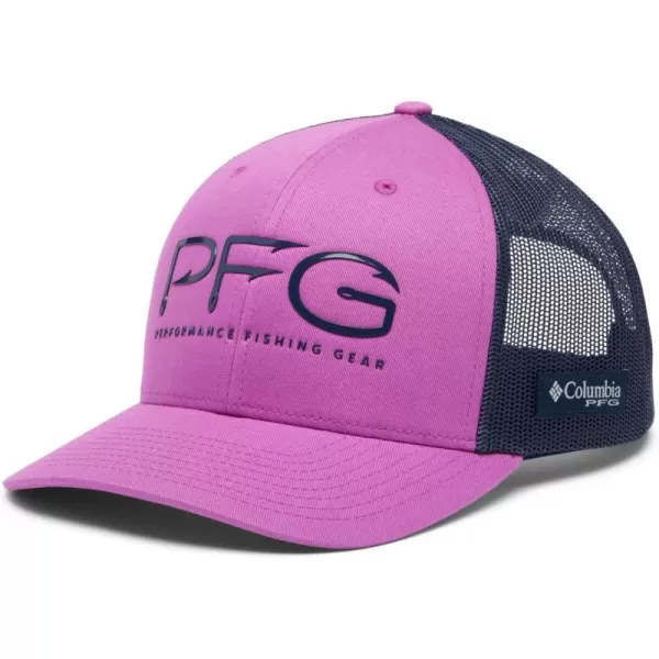 Columbia Men's PFG Fish Flag Mesh Ball Cap-High