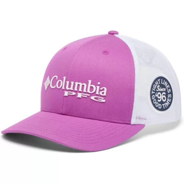 Columbia Men's PFG Fish Flag Mesh Ball Cap-High