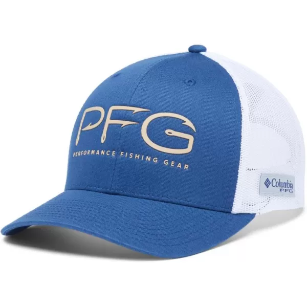 Columbia Men's PFG Fish Flag Mesh Ball Cap-High