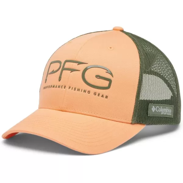 Columbia Men's PFG Fish Flag Mesh Ball Cap-High