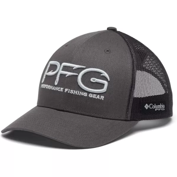 Columbia Men's PFG Fish Flag Mesh Ball Cap-High