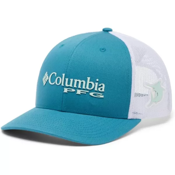 Columbia Men's PFG Fish Flag Mesh Ball Cap-High